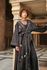 Ashq Kaftan In Black